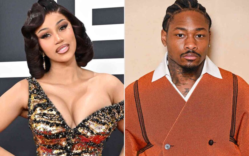 Cardi B & Stefon Diggs Spark Romance Rumors At The Knicks vs. Celtics Playoff Game