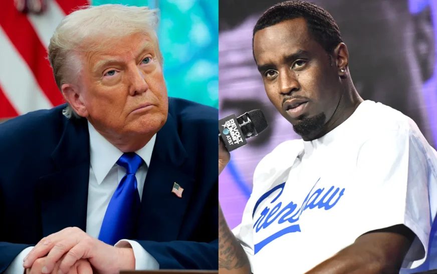 Donald Trump and Sean "Diddy" Combs - Uphere