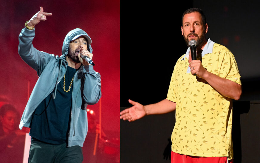 Adam Sandler Details How Eminem Landed “Happy Gilmore 2” Cameo