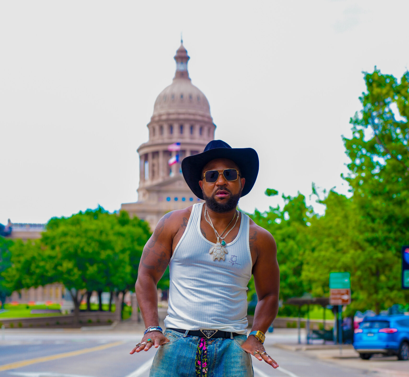 Pop Stunna inspires the world with Austin vibes on “Outside”