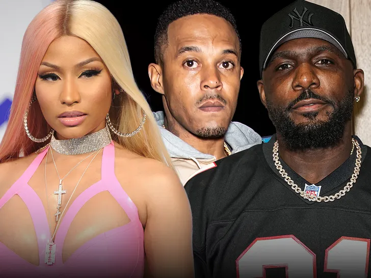 Nicki Minaj, Kenneth Petty and Dez Bryant - Uphere