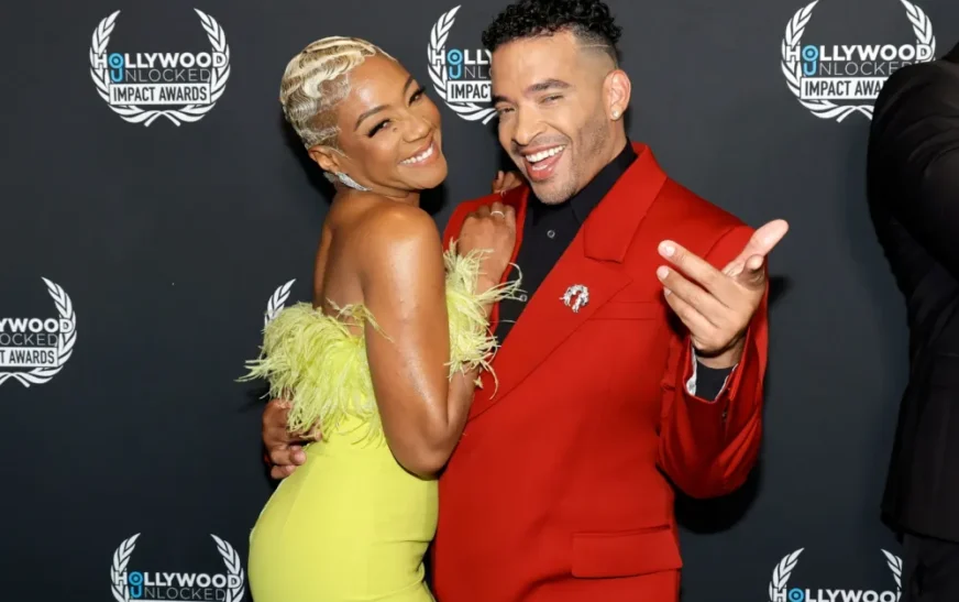 Tiffany Haddish And Jason Lee Tease Fans With Baby Photo