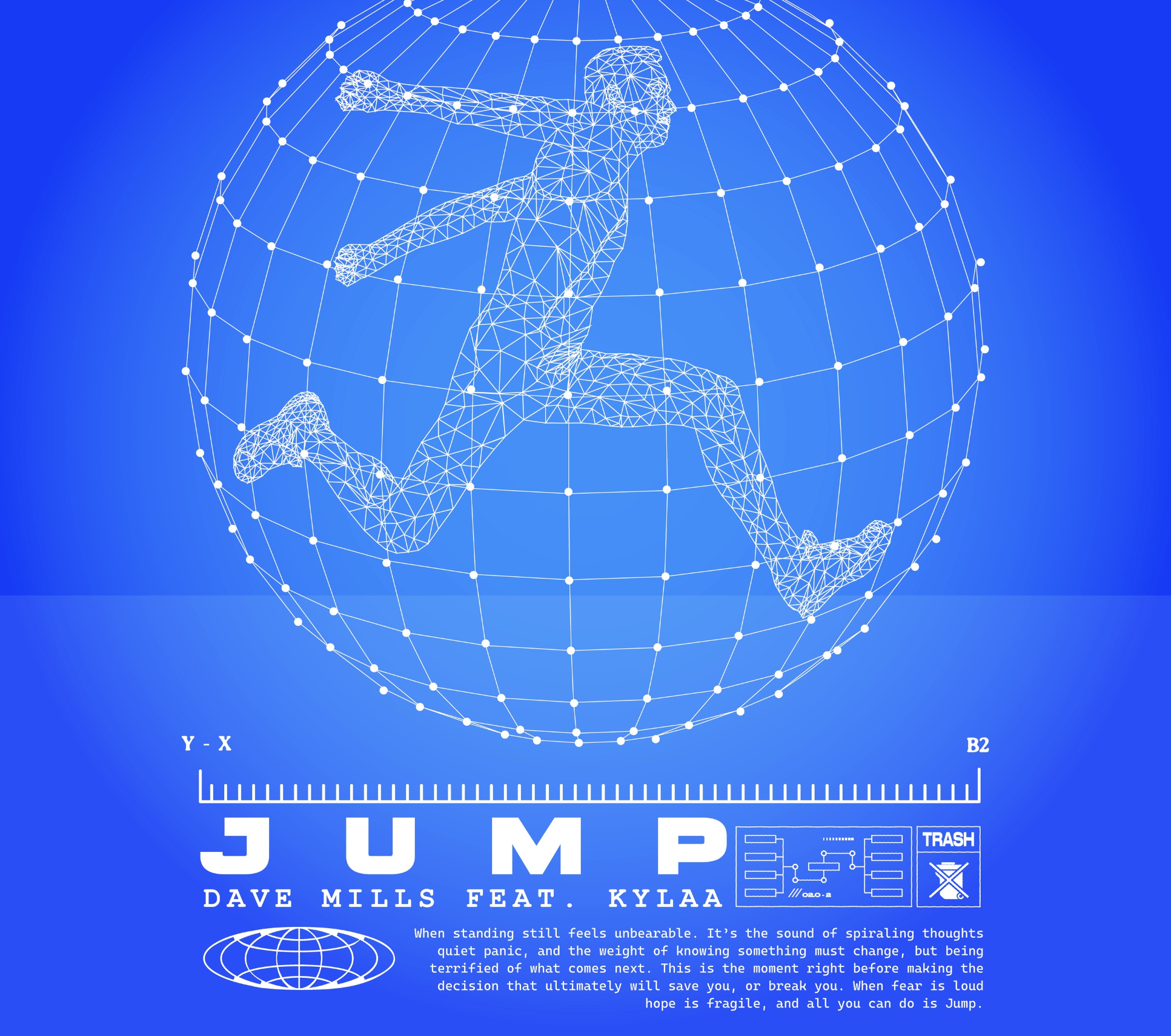 Dave Mills explores the art of letting go in “Jump” feat. Kylaa