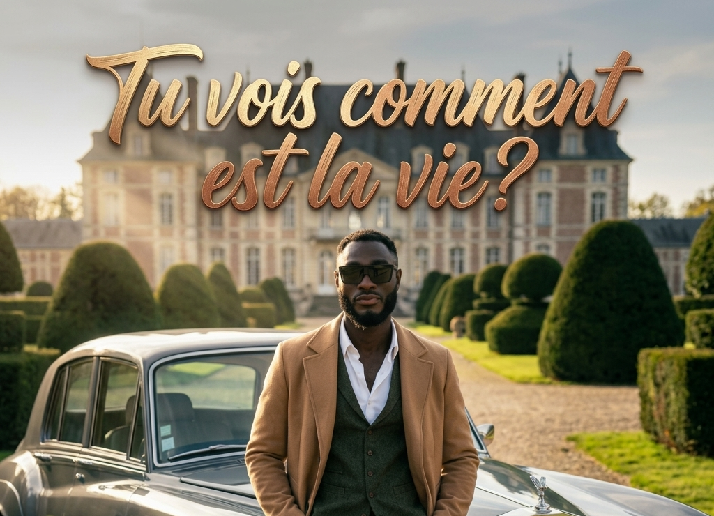 Kevin B celebrates spiritual growth and success on “Tu vois comment est la vie?”
