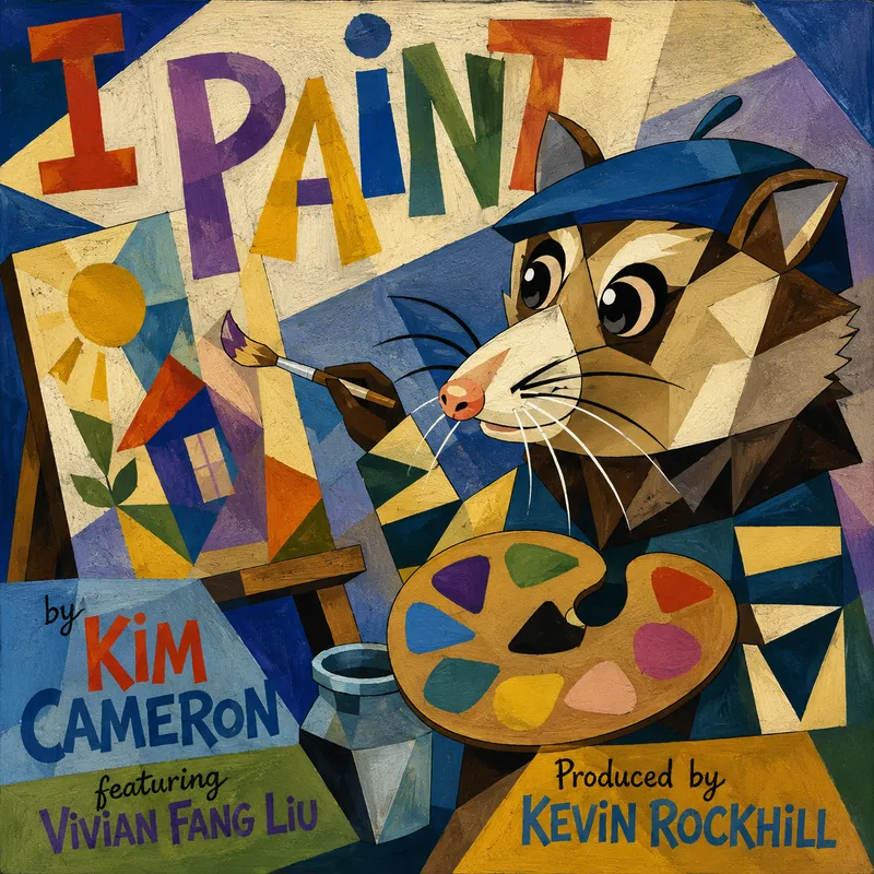 With “Who Drew That?” album, Kim Cameron creates a colorful celebration of art, imagination, and discovery