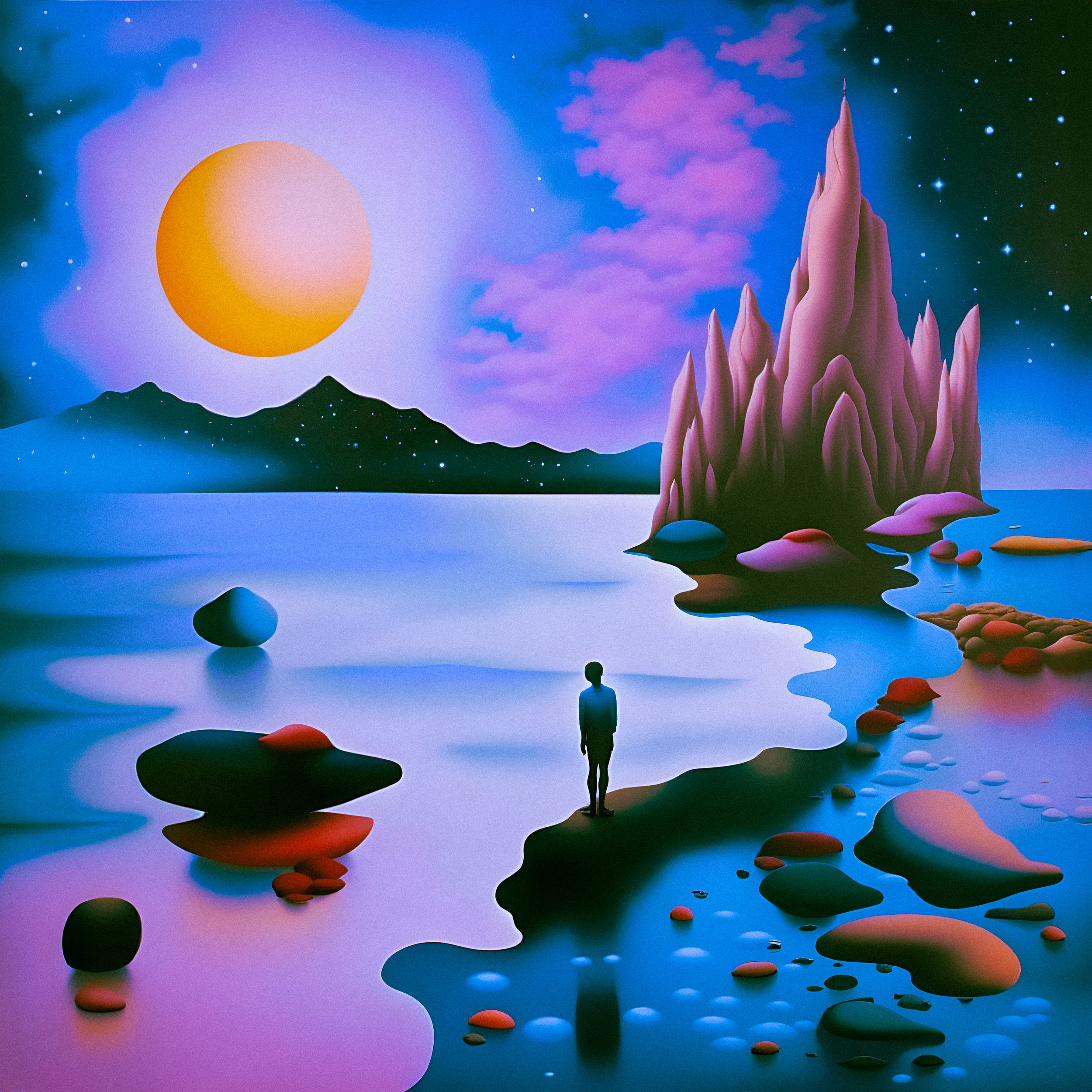 “overdrive” by Brandon Estrada explores the fragile balance between time, dreams, and reality