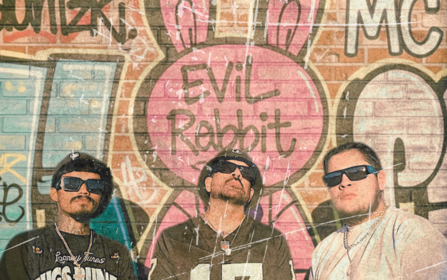 Evil Rabbit pushes his production forward with MC E & Bluntzki on “Pedal on the Gas”